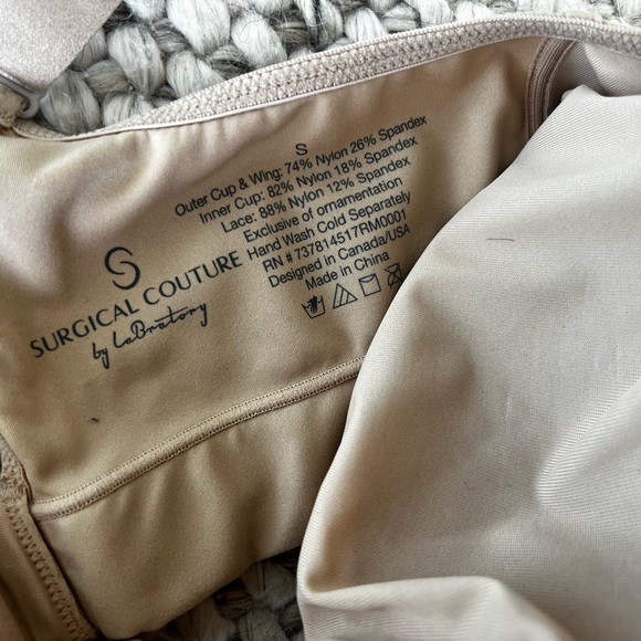 NEW! Surgical Couture by LaBratory in nude small - Picture 4 of 5